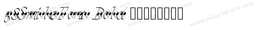 58SmileFont Bold 下载字体转换